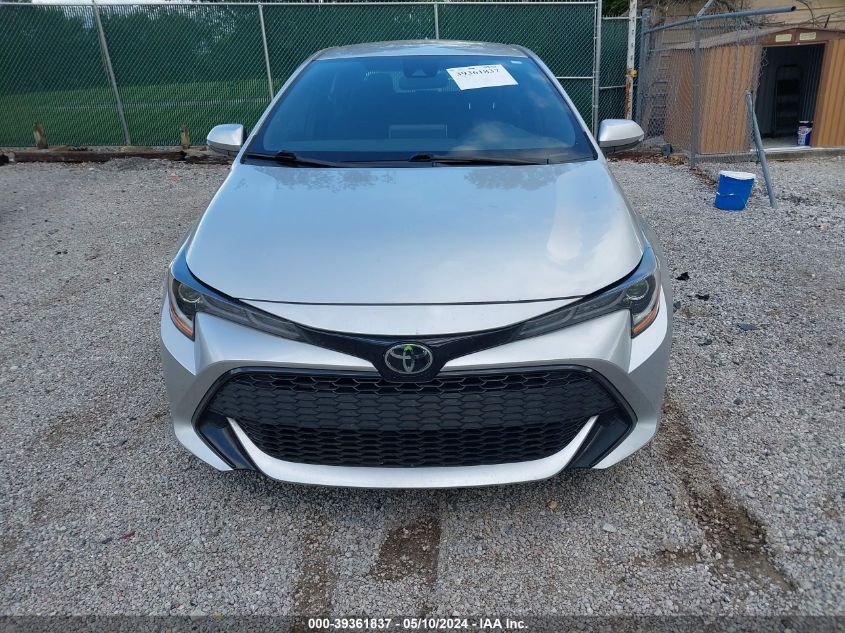 2020 Toyota Corolla Se VIN: JTND4RBE7L3074002 Lot: 39361837