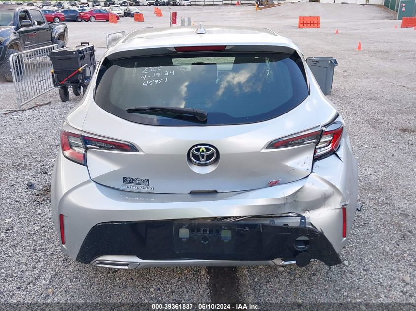 2020 Toyota Corolla Se VIN: JTND4RBE7L3074002 Lot: 39361837