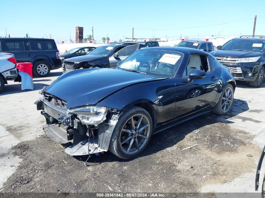 2021 Mazda Mx-5 Miata Rf Grand Touring VIN: JM1NDAM71M0454318 Lot: 39361842