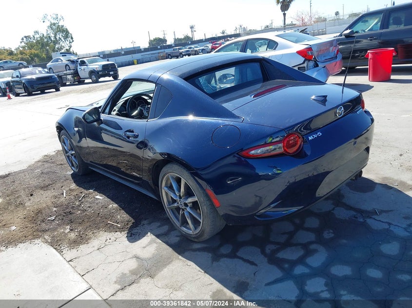 2021 Mazda Mx-5 Miata Rf Grand Touring VIN: JM1NDAM71M0454318 Lot: 39361842