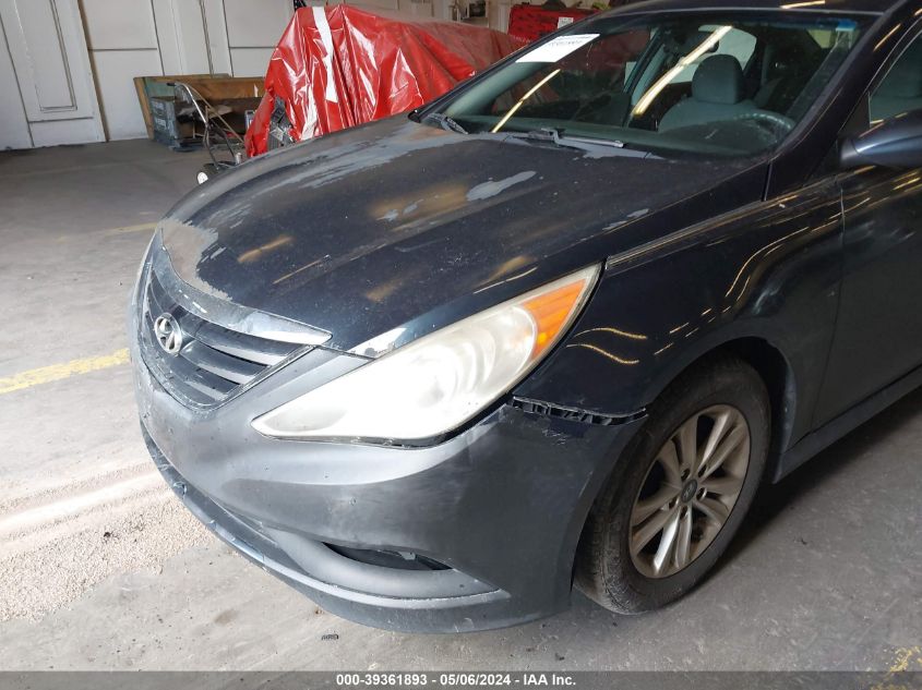 2014 Hyundai Sonata Gls VIN: 5NPEB4ACXEH903041 Lot: 39361893