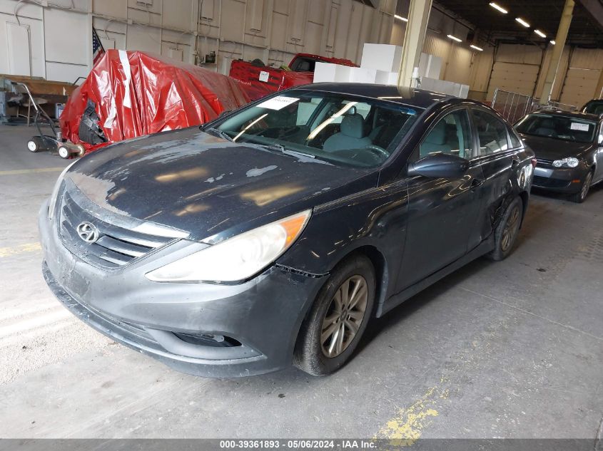 2014 Hyundai Sonata Gls VIN: 5NPEB4ACXEH903041 Lot: 39361893