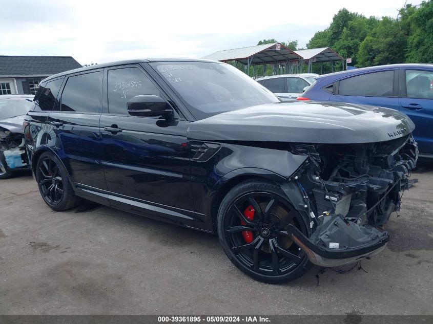 2020 Land Rover Range Rover Sport Svr VIN: SALWZ2RE0LA721257 Lot: 39361895