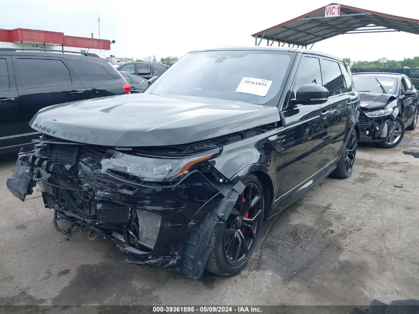 2020 Land Rover Range Rover Sport Svr VIN: SALWZ2RE0LA721257 Lot: 39361895