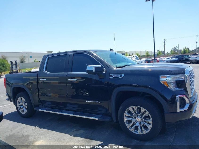 2019 GMC Sierra 1500 Denali VIN: 3GTP8FED2KG225007 Lot: 39361897