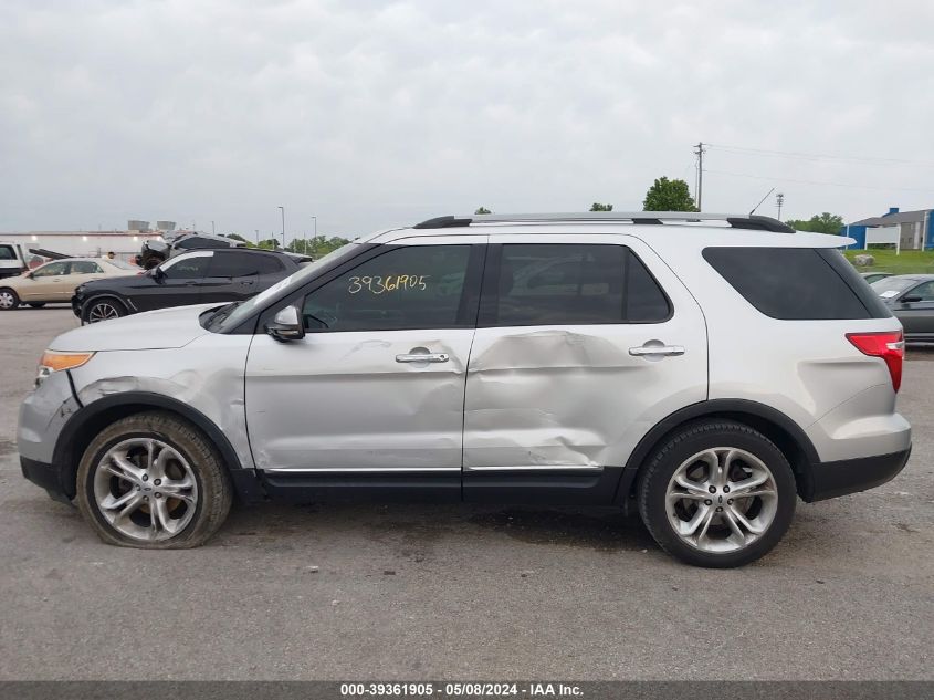 2013 Ford Explorer Limited VIN: 1FM5K7F8XDGA31173 Lot: 39361905