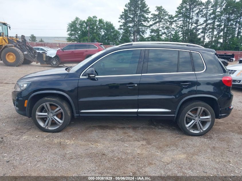 2017 Volkswagen Tiguan 2.0T Sport VIN: WVGTV7AX0HW506175 Lot: 39361929