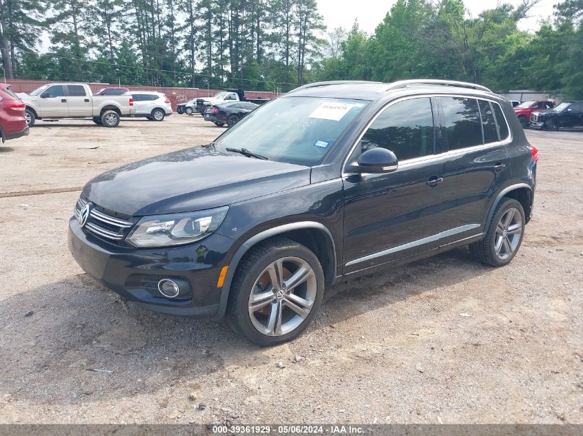 2017 Volkswagen Tiguan 2.0T Sport VIN: WVGTV7AX0HW506175 Lot: 39361929