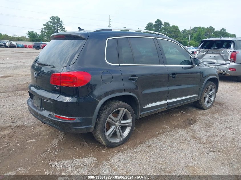 2017 Volkswagen Tiguan 2.0T Sport VIN: WVGTV7AX0HW506175 Lot: 39361929