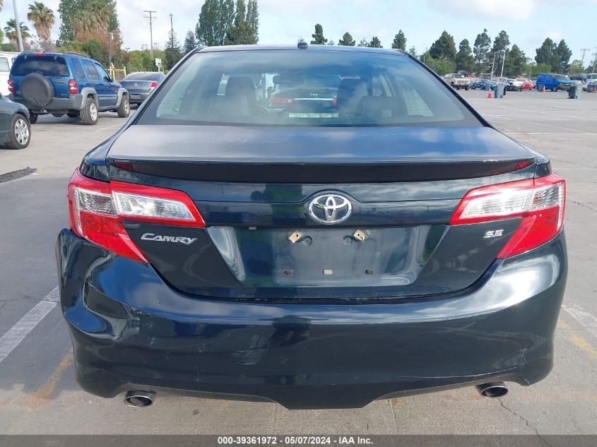 2012 Toyota Camry Se V6 VIN: 4T1BK1FKXCU019827 Lot: 39361972