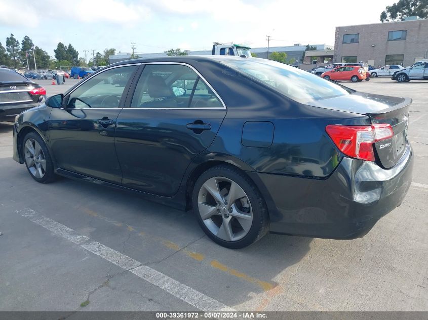 2012 Toyota Camry Se V6 VIN: 4T1BK1FKXCU019827 Lot: 39361972