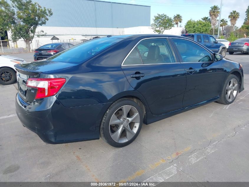 2012 Toyota Camry Se V6 VIN: 4T1BK1FKXCU019827 Lot: 39361972