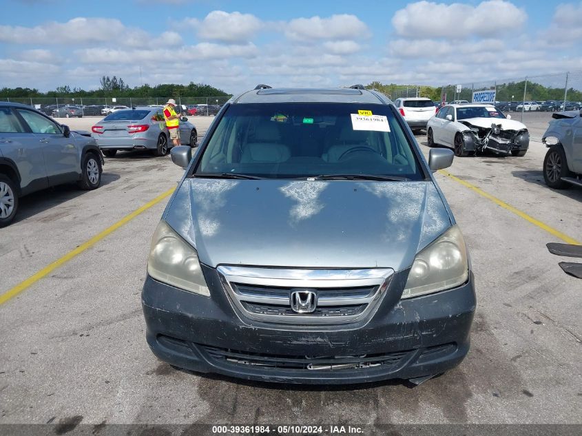 2007 Honda Odyssey Ex-L VIN: 5FNRL38787B089927 Lot: 39361984