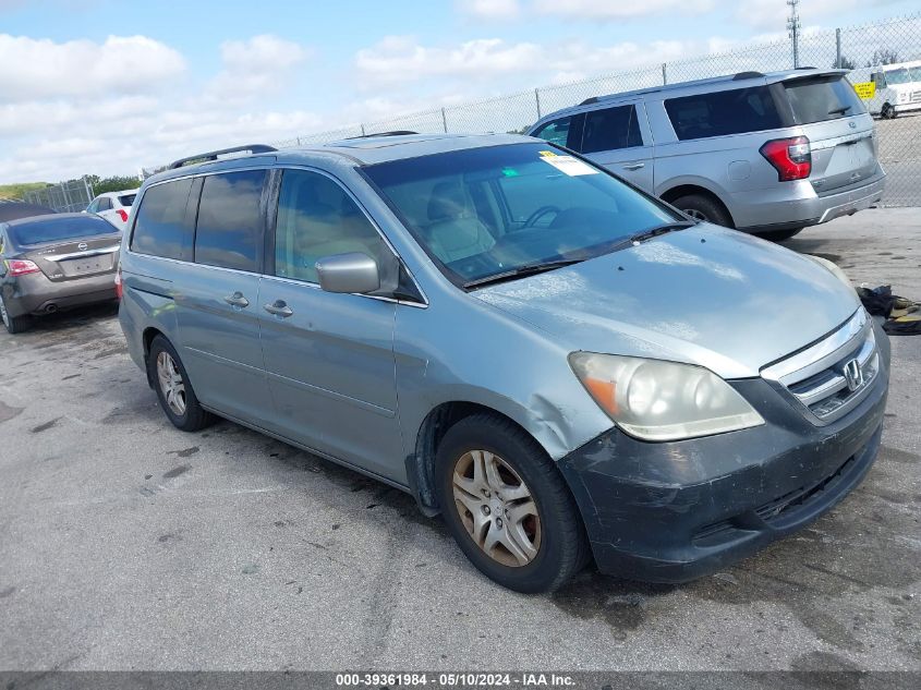 2007 Honda Odyssey Ex-L VIN: 5FNRL38787B089927 Lot: 39361984