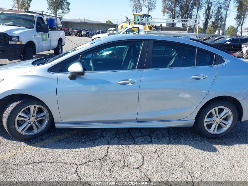 2017 Chevrolet Cruze Lt Manual VIN: 1G1BD5SM3H7130621 Lot: 39361998