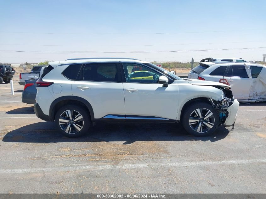 2023 Nissan Rogue Sl Intelligent Awd VIN: 5N1BT3CBXPC802056 Lot: 39362002