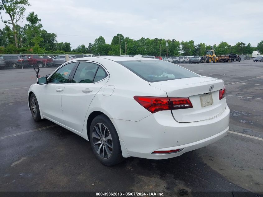 2016 Acura Tlx Tech VIN: 19UUB1F51GA001233 Lot: 39362013