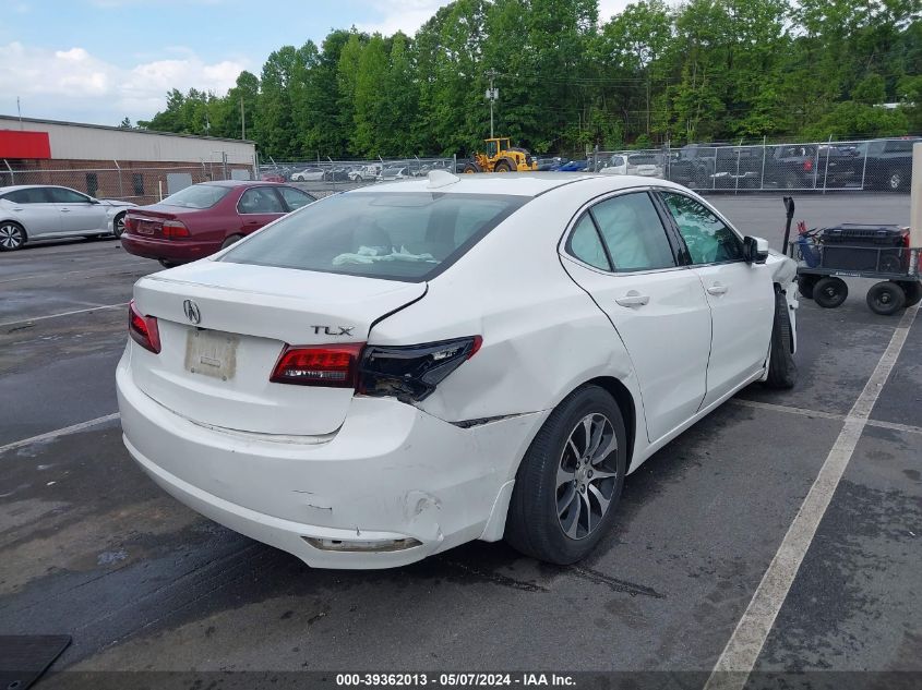 2016 Acura Tlx Tech VIN: 19UUB1F51GA001233 Lot: 39362013