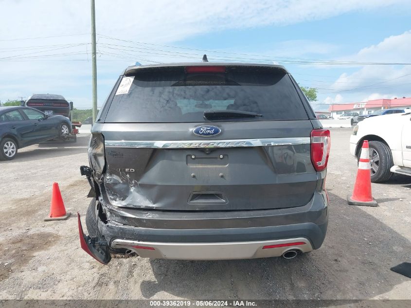 2017 Ford Explorer Limited VIN: 1FM5K7F88HGD77552 Lot: 39362019