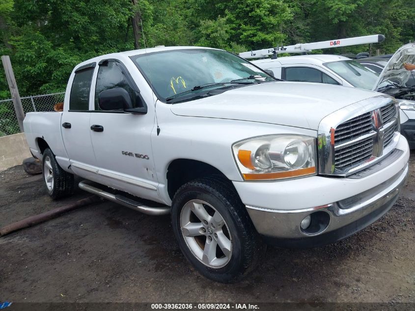 2006 Dodge Ram 1500 Slt/Trx4 Off Road/Sport VIN: 1D7HU18N36S587911 Lot: 39362036