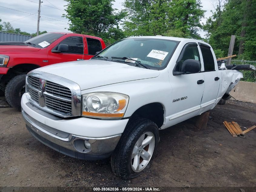 2006 Dodge Ram 1500 Slt/Trx4 Off Road/Sport VIN: 1D7HU18N36S587911 Lot: 39362036