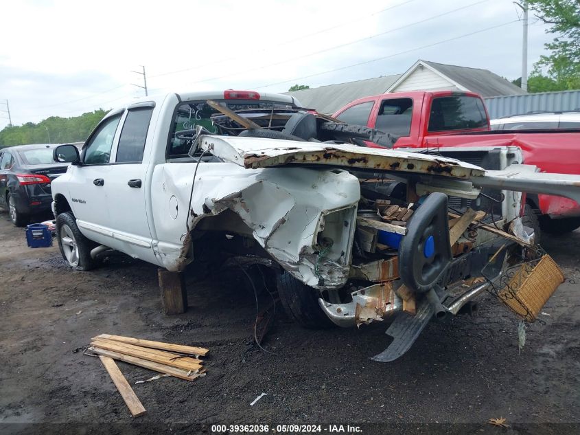 2006 Dodge Ram 1500 Slt/Trx4 Off Road/Sport VIN: 1D7HU18N36S587911 Lot: 39362036