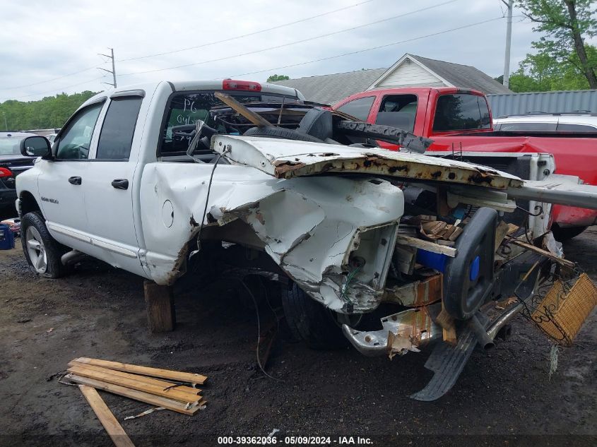 2006 Dodge Ram 1500 Slt/Trx4 Off Road/Sport VIN: 1D7HU18N36S587911 Lot: 39362036