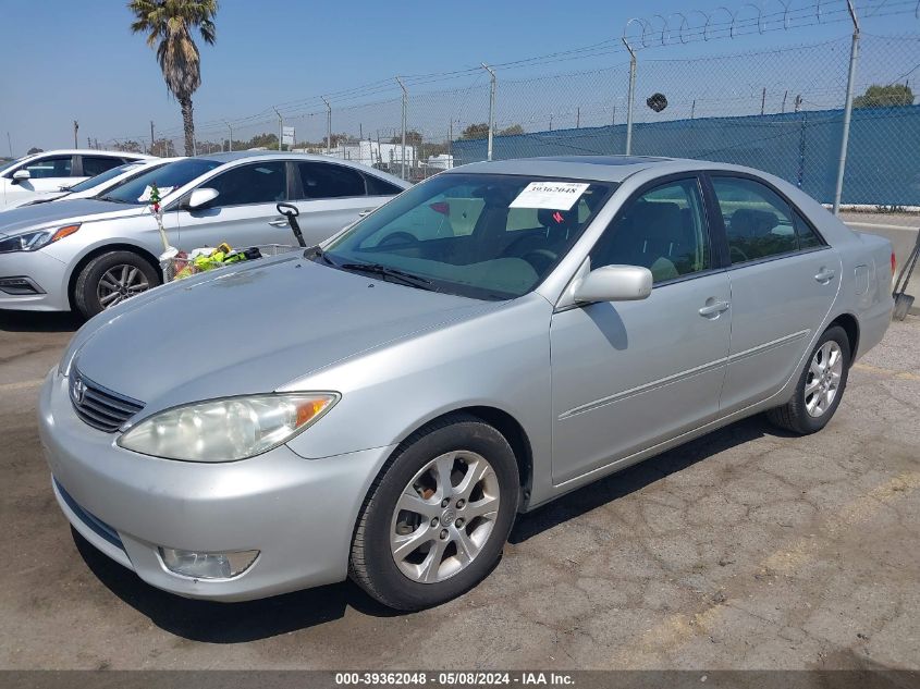 2005 Toyota Camry Xle V6 VIN: 4T1BF32K35U606587 Lot: 39362048