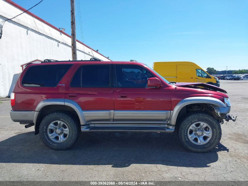 2001 Toyota 4Runner Limited V6 VIN: JT3HN87R719052251 Lot: 39362068