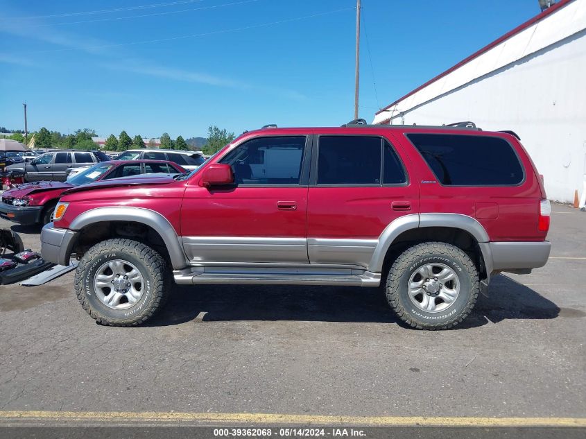 2001 Toyota 4Runner Limited V6 VIN: JT3HN87R719052251 Lot: 39362068