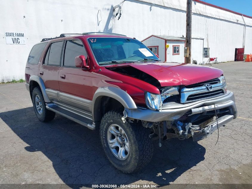 2001 Toyota 4Runner Limited V6 VIN: JT3HN87R719052251 Lot: 39362068