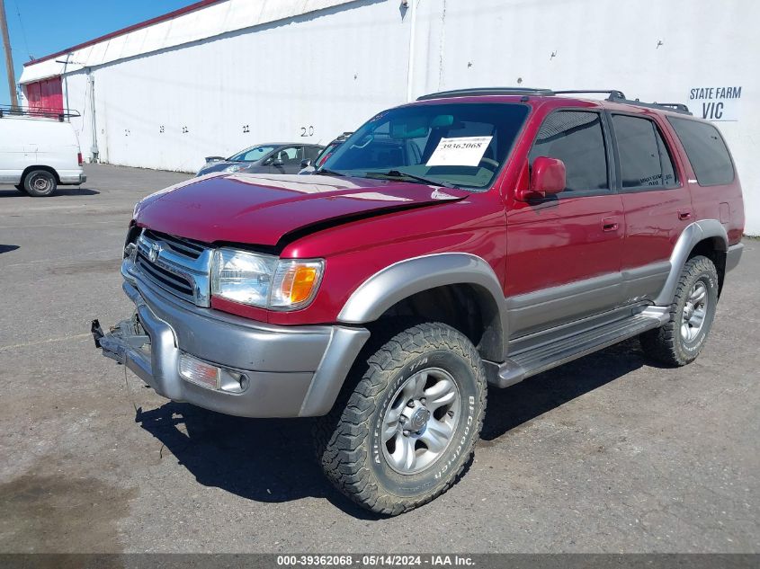 2001 Toyota 4Runner Limited V6 VIN: JT3HN87R719052251 Lot: 39362068