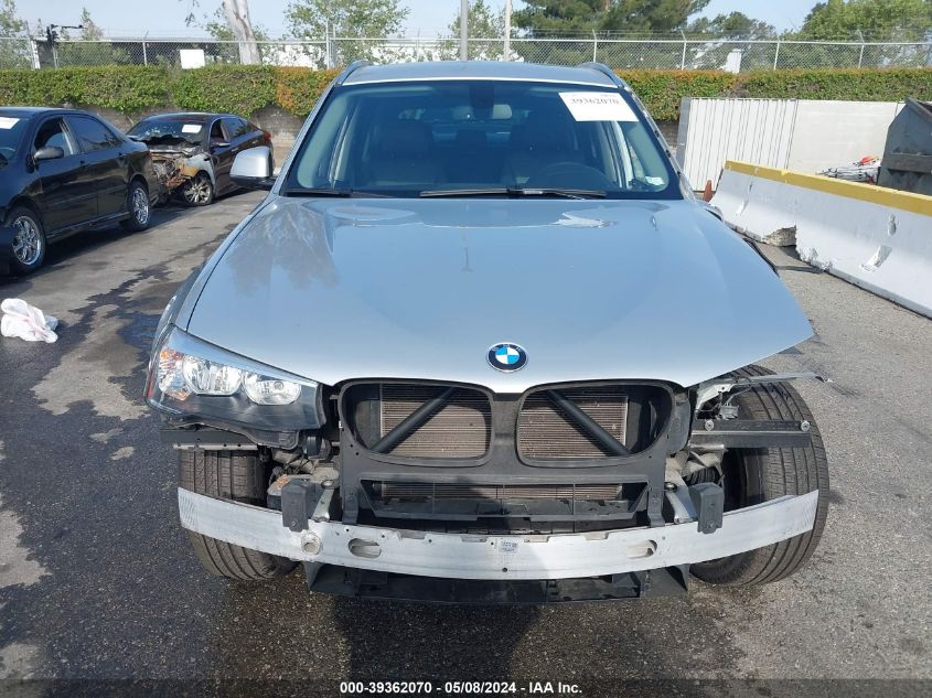 2015 BMW X3 xDrive28I VIN: 5UXWX9C53F0D57166 Lot: 39362070