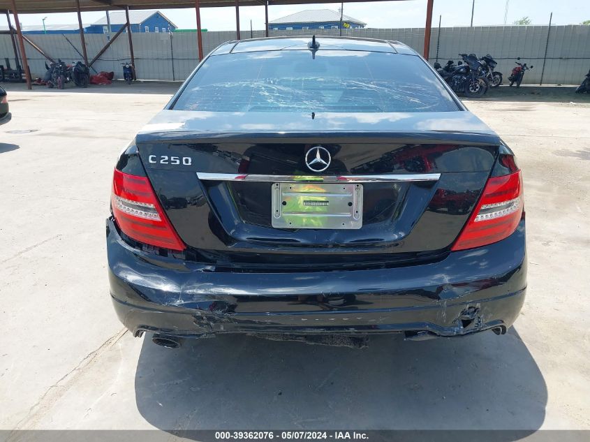 2013 Mercedes-Benz C 250 VIN: WDDGJ4HB9DG076201 Lot: 39362076