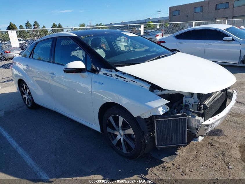 2017 Toyota Mirai VIN: JTDBVRBD2HA001218 Lot: 39362088