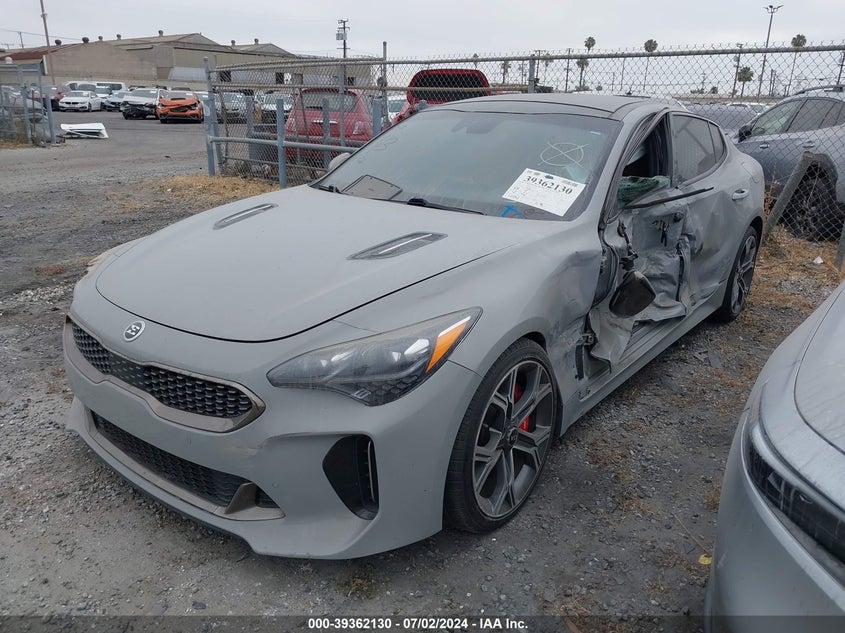 2018 Kia Stinger Gt2 VIN: KNAE55LC8J6028635 Lot: 39362130