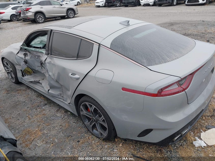2018 Kia Stinger Gt2 VIN: KNAE55LC8J6028635 Lot: 39362130
