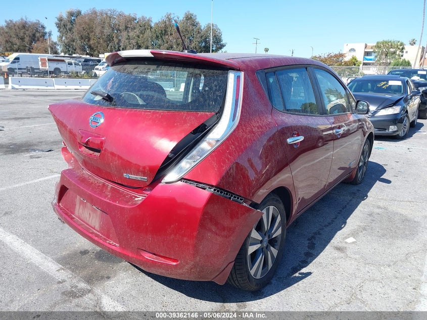 2013 Nissan Leaf Sl VIN: 1N4AZ0CP2DC420632 Lot: 39362146