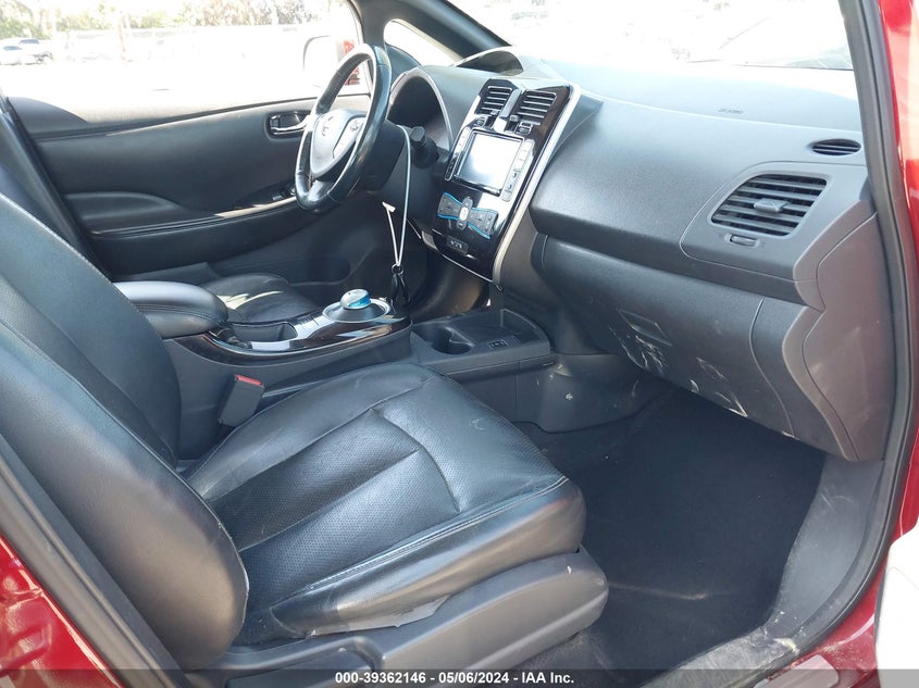 2013 Nissan Leaf Sl VIN: 1N4AZ0CP2DC420632 Lot: 39362146