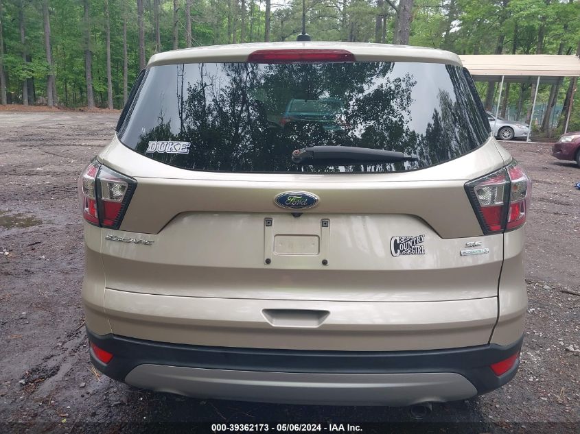 2017 Ford Escape Se VIN: 1FMCU0GD3HUB37427 Lot: 39362173