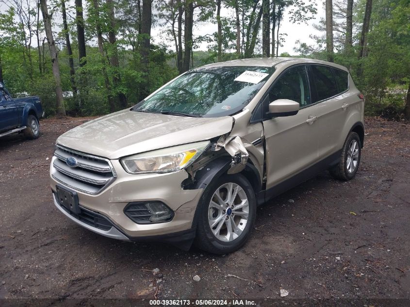 2017 Ford Escape Se VIN: 1FMCU0GD3HUB37427 Lot: 39362173