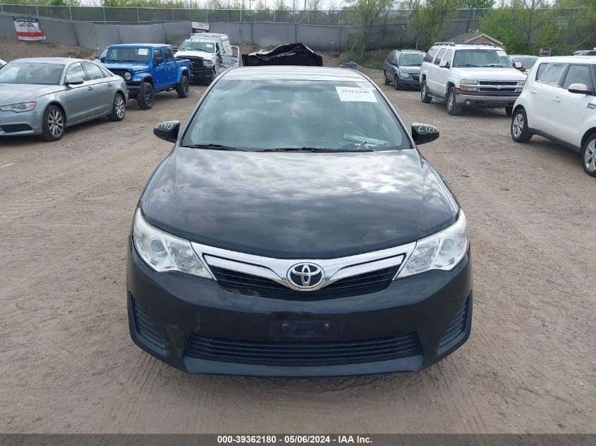 2013 Toyota Camry Le VIN: 4T4BF1FK9DR316521 Lot: 39362180