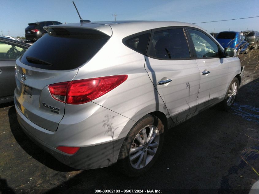 2010 Hyundai Tucson Limited VIN: KM8JU3AC9AU013807 Lot: 39362183