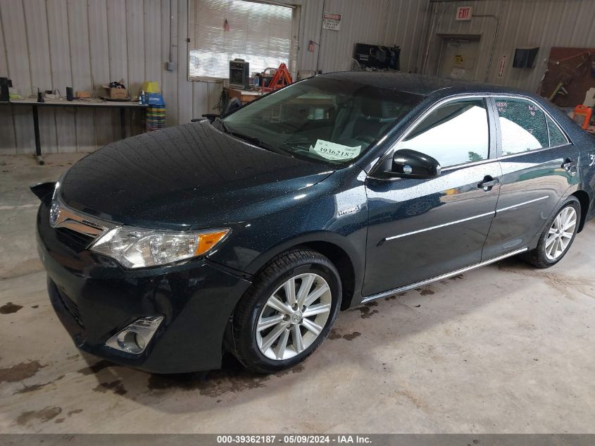 2014 Toyota Camry Hybrid Le/Se Limited Edition/Xle VIN: 4T1BD1FK2EU120700 Lot: 39362187