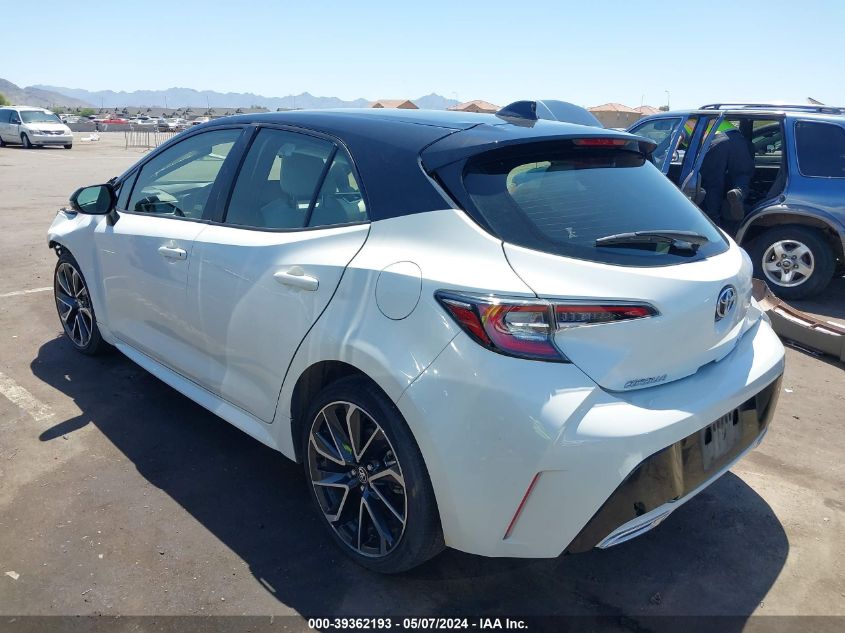 2020 Toyota Corolla Xse VIN: JTNC4RBE4L3089620 Lot: 39362193