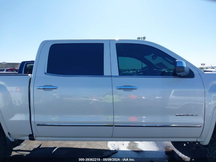 2018 GMC Sierra 1500 Denali VIN: 3GTU2PEJ5JG385977 Lot: 39362218