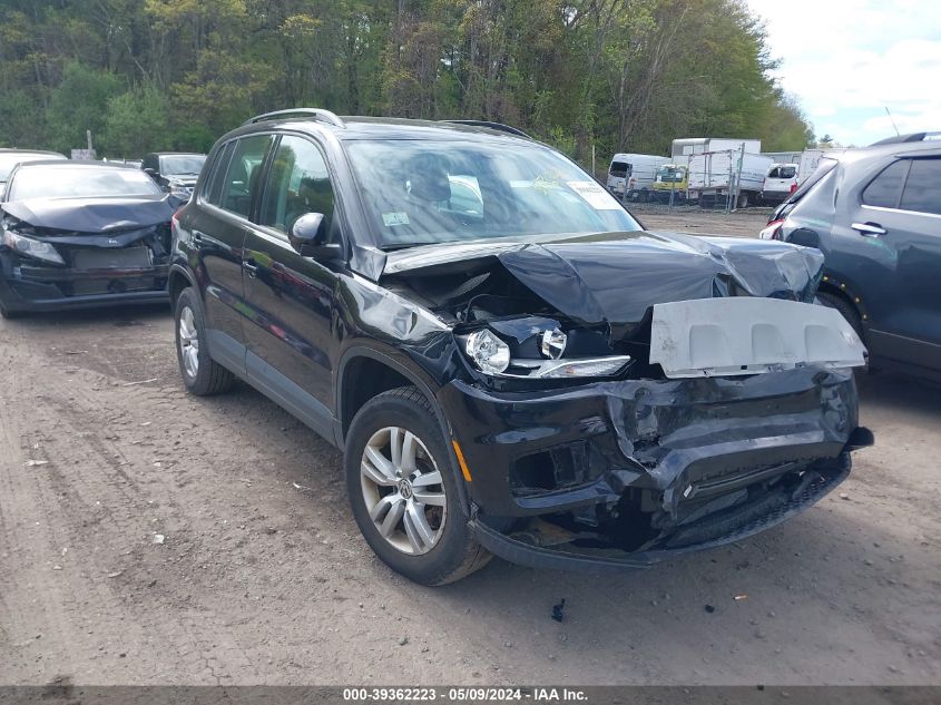 2017 VOLKSWAGEN TIGUAN 2.0T/2.0T S - WVGBV7AX3HK021273