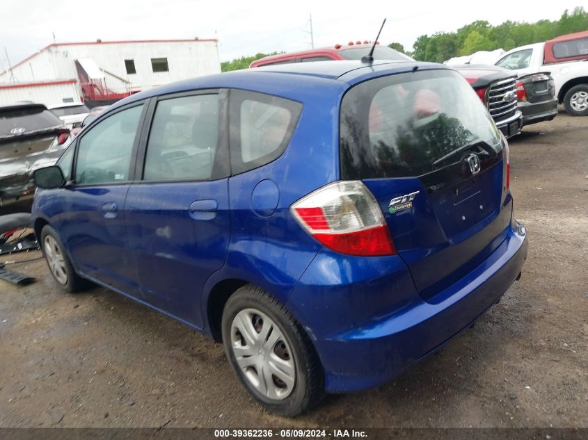 2010 Honda Fit VIN: JHMGE8H29AC005314 Lot: 39362236