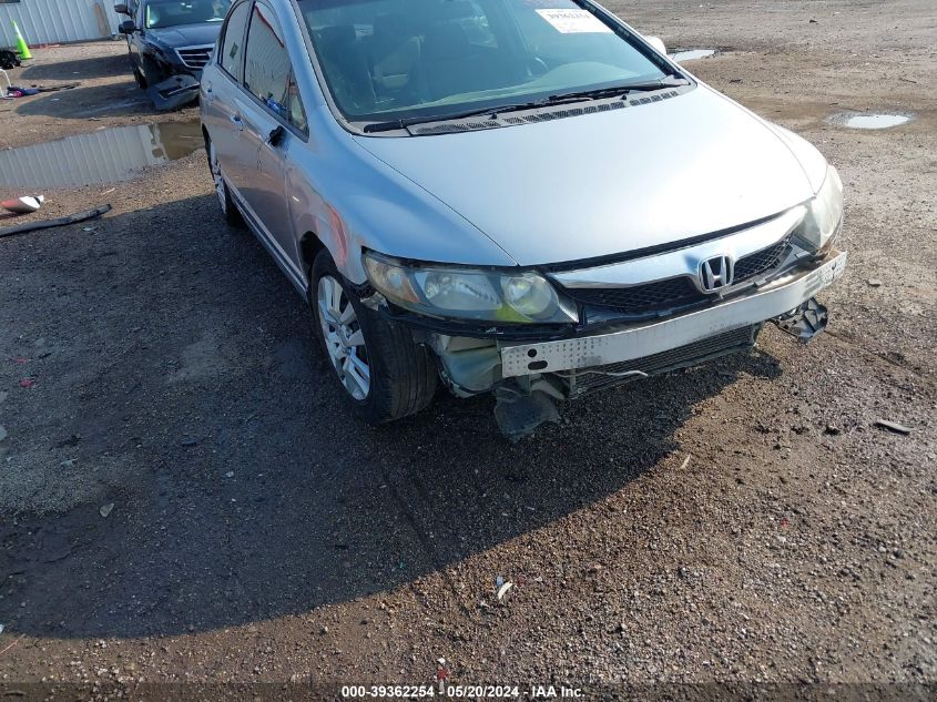 2009 Honda Civic Lx VIN: 2HGFA16589H301125 Lot: 39362254