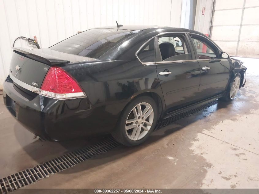 2011 Chevrolet Impala Ltz VIN: 2G1WC5EM8B1192598 Lot: 39362257